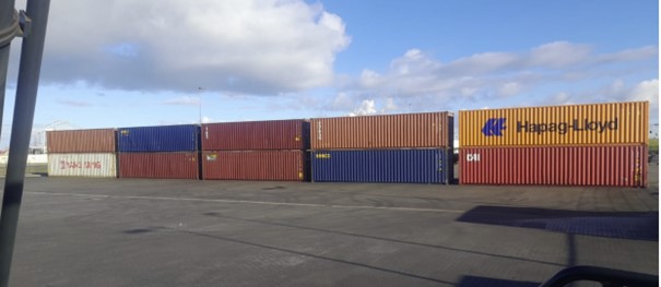 Containeropslag